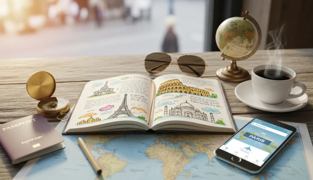 Como planejar uma viagem internacional do zero 1