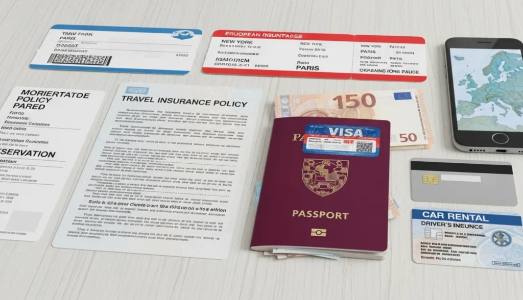 Documentos obrigat rios para viajar europa 3