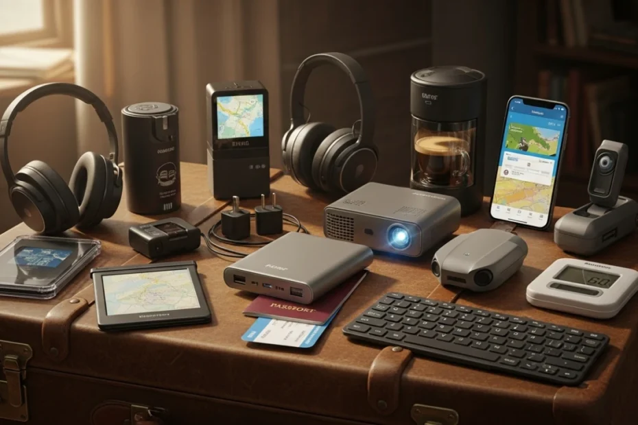 Gadgets que todo viajante deve levar na mala