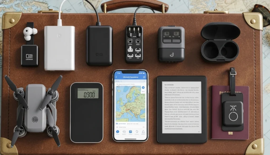 Gadgets que todo viajante deve levar na mala
