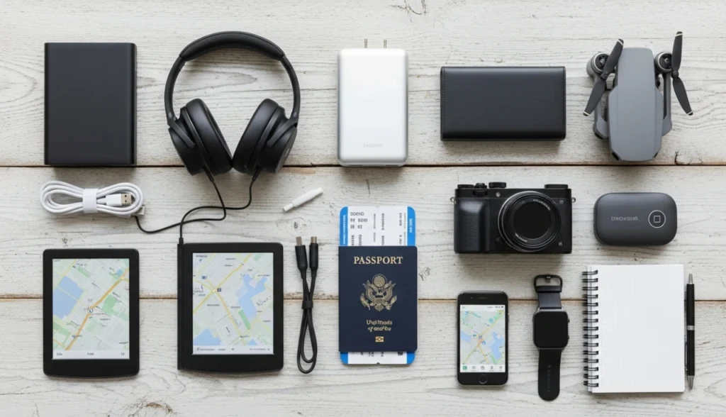 Gadgets que todo viajante deve levar na mala