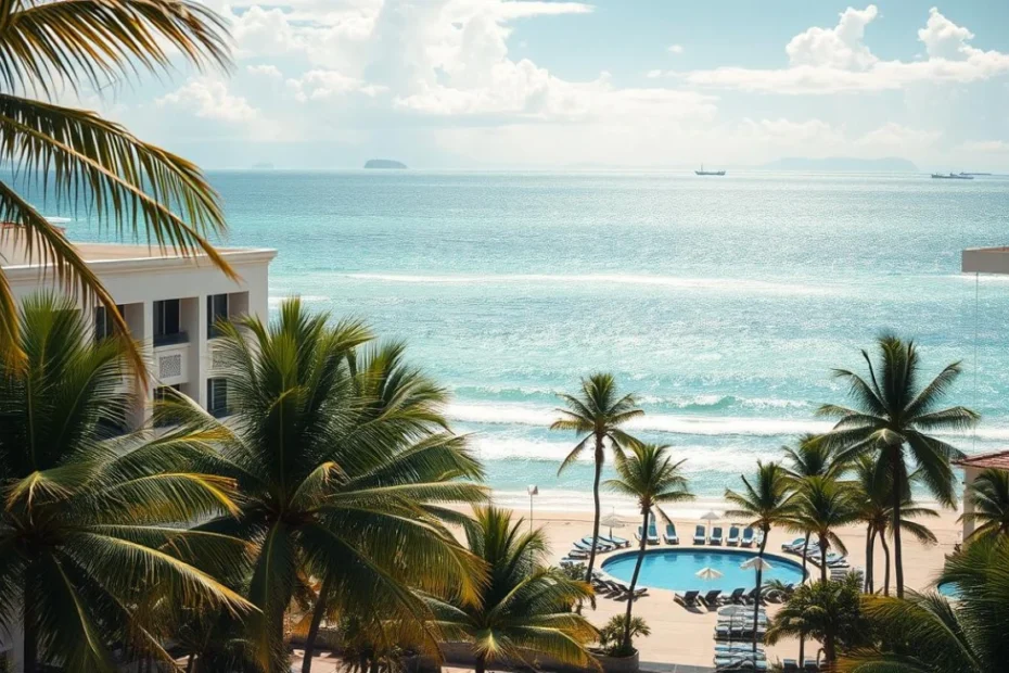 Hot is com vista para o mar no nordeste