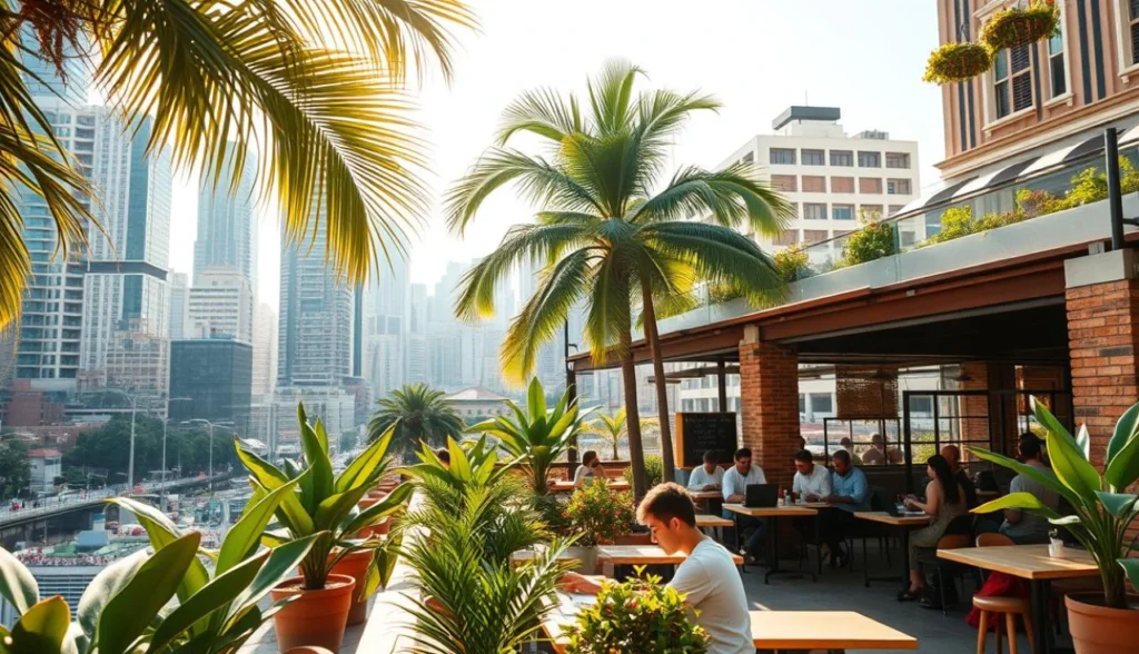 Trabalhar viajando seja um n made digital