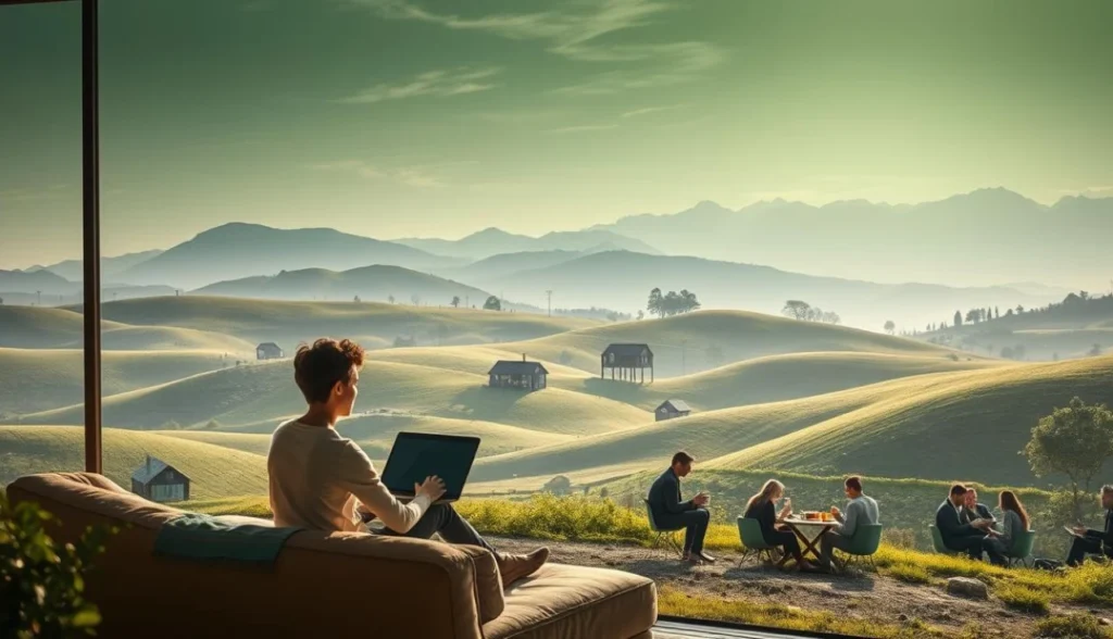 Trabalhar viajando seja um n made digital