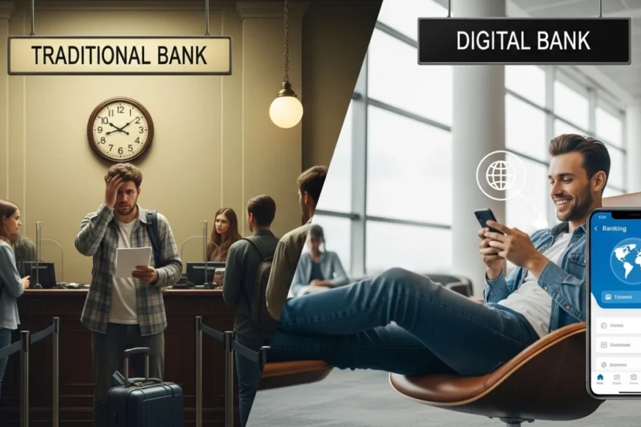 Bancos digitais perfeitos para quem viaja muito