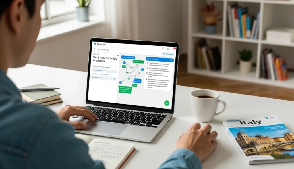 Como usar o chatgpt para planejar sua viagem