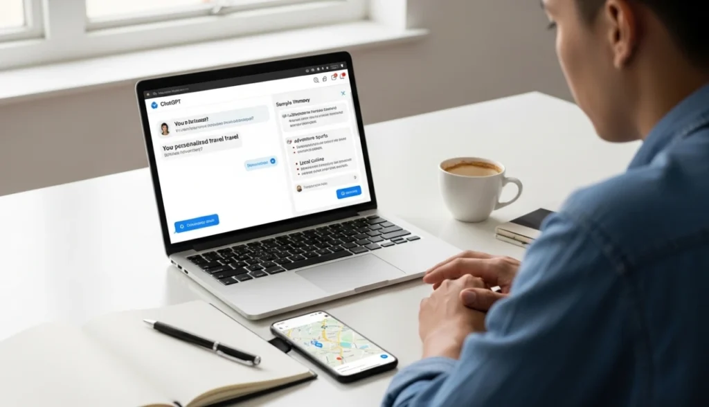 Como usar o chatgpt para planejar sua viagem
